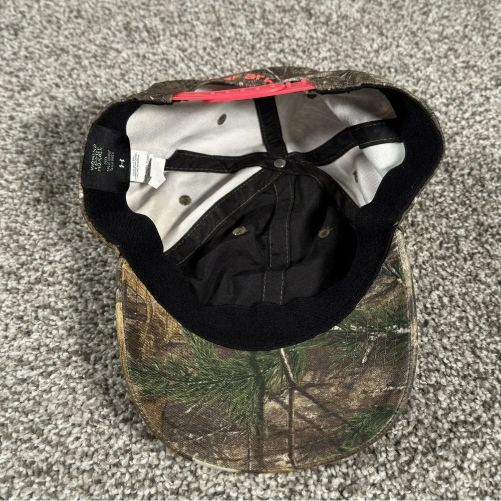 Under Armour UA Snapback Hat Women's Snapback Realtree Camo Embroidered Logo